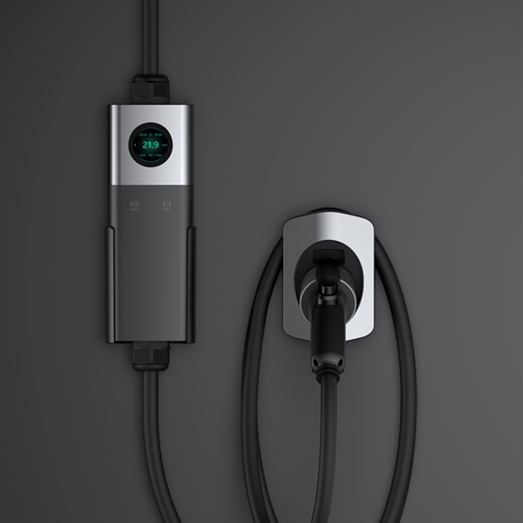 Electric Vehicle Car Charging Station 40A NACS TESLA 11kw Portable EV Charger