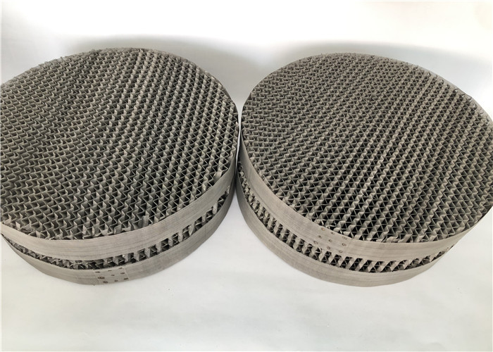 500X Metal Wire Gauze Structured Packing For Optimal Scrubbing SS316L