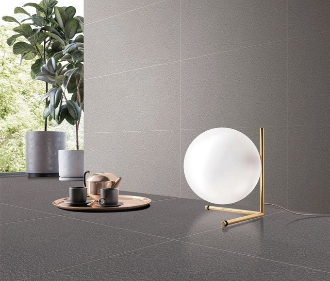 Light Red Durable Tiles And Exterior Wall 600x600mm Full Body Porcelain Tiles For Building And Terrace