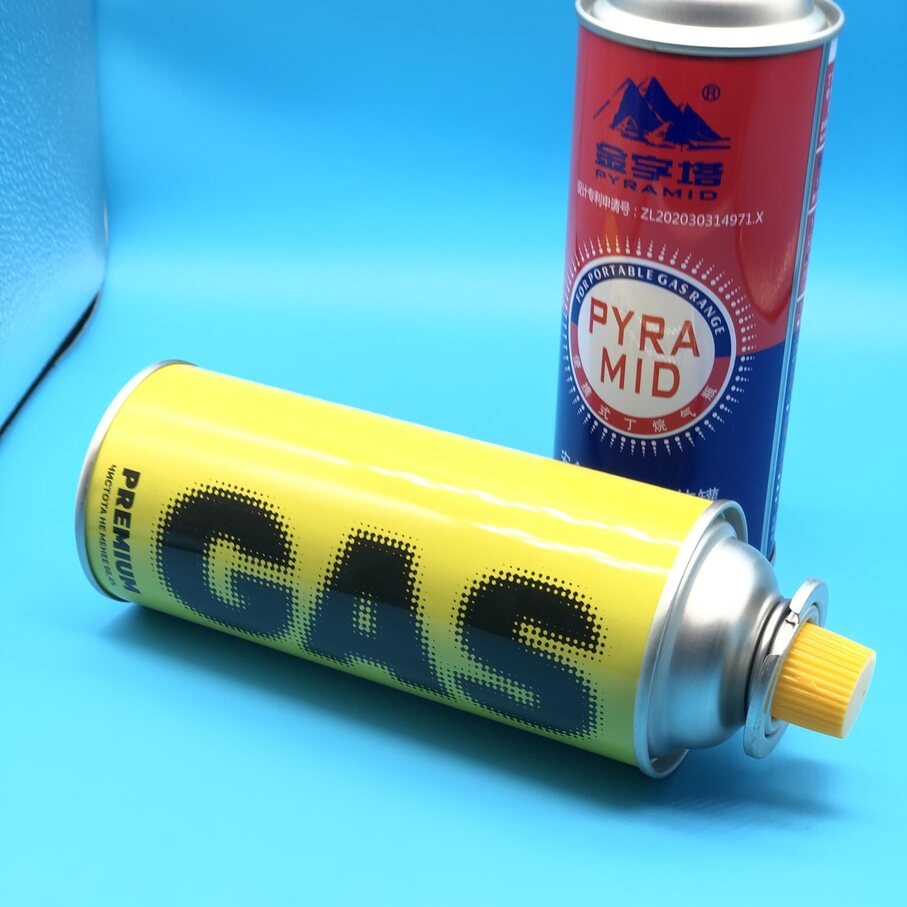 Safe and Efficient Butane Gas Tin Can for Heaters and Stoves | Leak-Proof Design