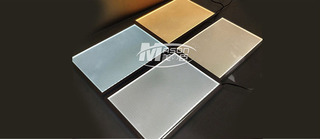 Laser Dot LED Acrylic Light Guide Plate 20mm LGP PMMA For LED Light Box