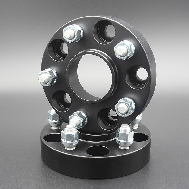 30mm CNC Forged Billet Aluminum Hubcentric Spacers Bolt Pattern 5x114.3 For NISSAN