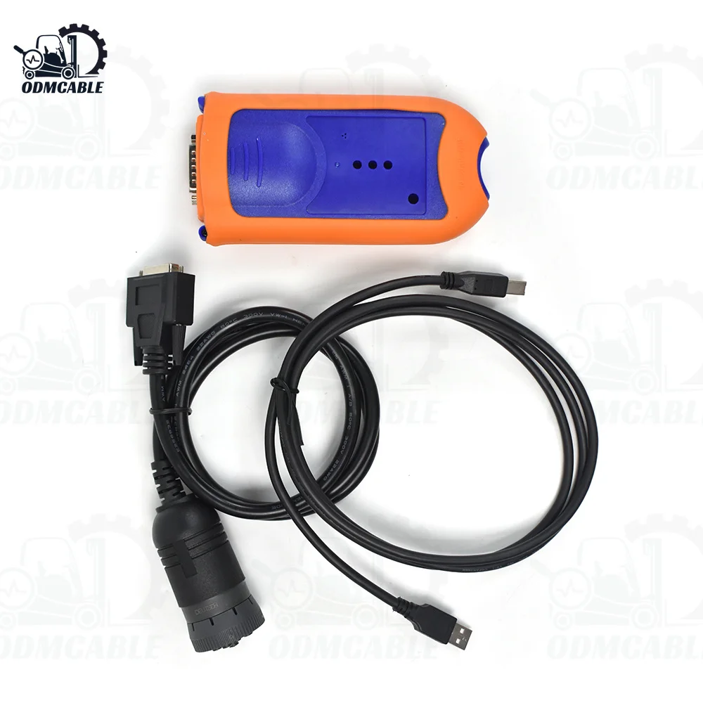 V5.3 Electronic Data Link EDL V2 Diagnostic Adapter Service EDL v2 Advisor construction Agricultrue diagnotic kit+CF19