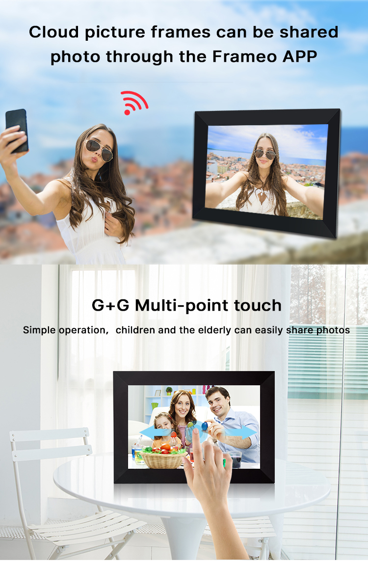 15.6 Inch Digital Electronic Picture Wifi Cloud Memory Photo Frame
