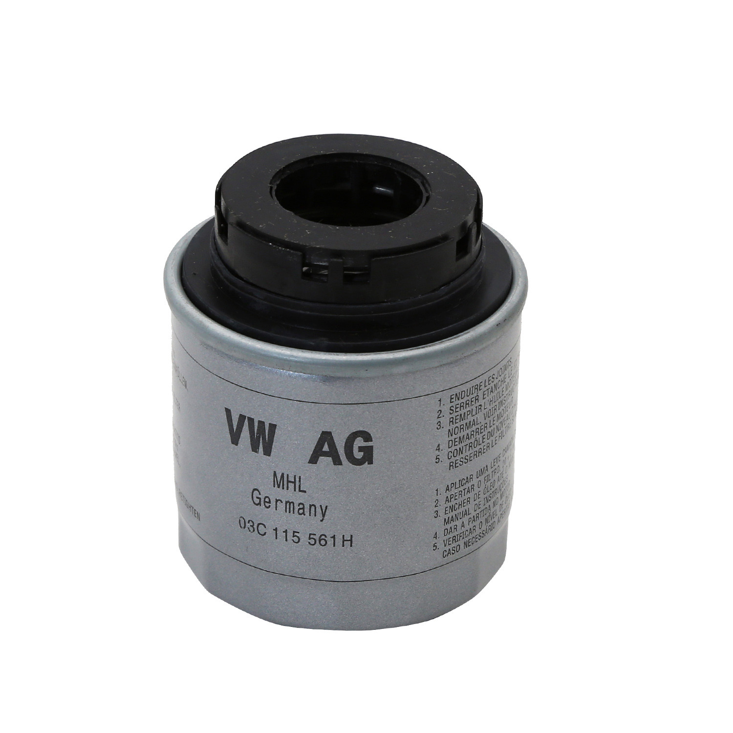 Steel Material Toyota Corolla RAV4 Carina Car Oil Filters 03C115561H 03C115561E 03C115561D