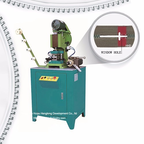  2500pcs/60cm/Hour Automatic Zipper Plastic Punching Machine Manufactures