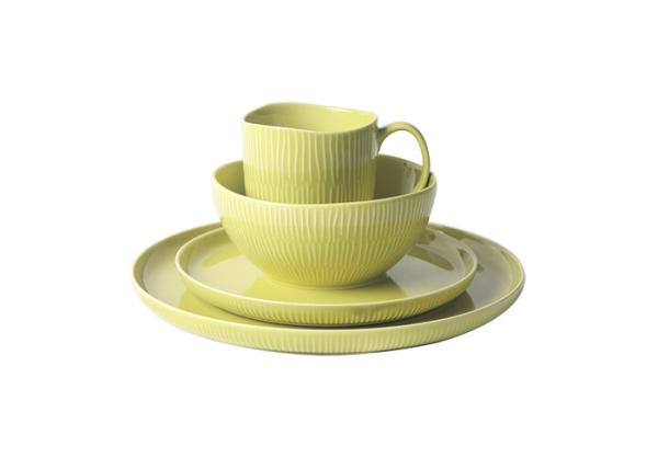 Durable Stoneware Crockery Sets , Forma Shine Color Oven Safe Dinnerware