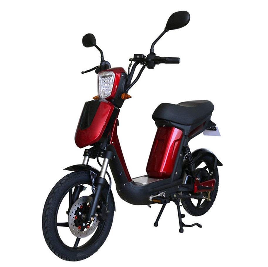 48V 250W / 500W 18 Inch Pedal Assist Electric Scooter EEC / COC Electric Moped Style Bike