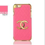 Luxury CC leather PC hard Case Cover For iPhone 4 5s 6s plus SAMSUNG galaxy S6