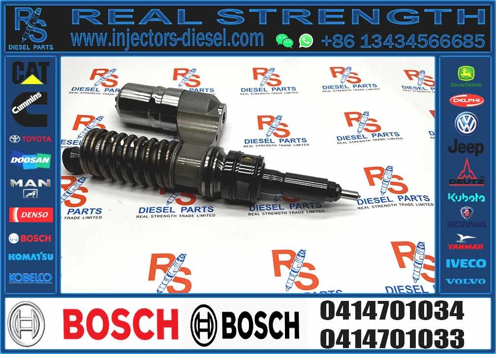 Diesel Engine Fuel Injector 0414701033 Common Rail Injector 0414701034 Auto Parts Injector 16650-00Z11