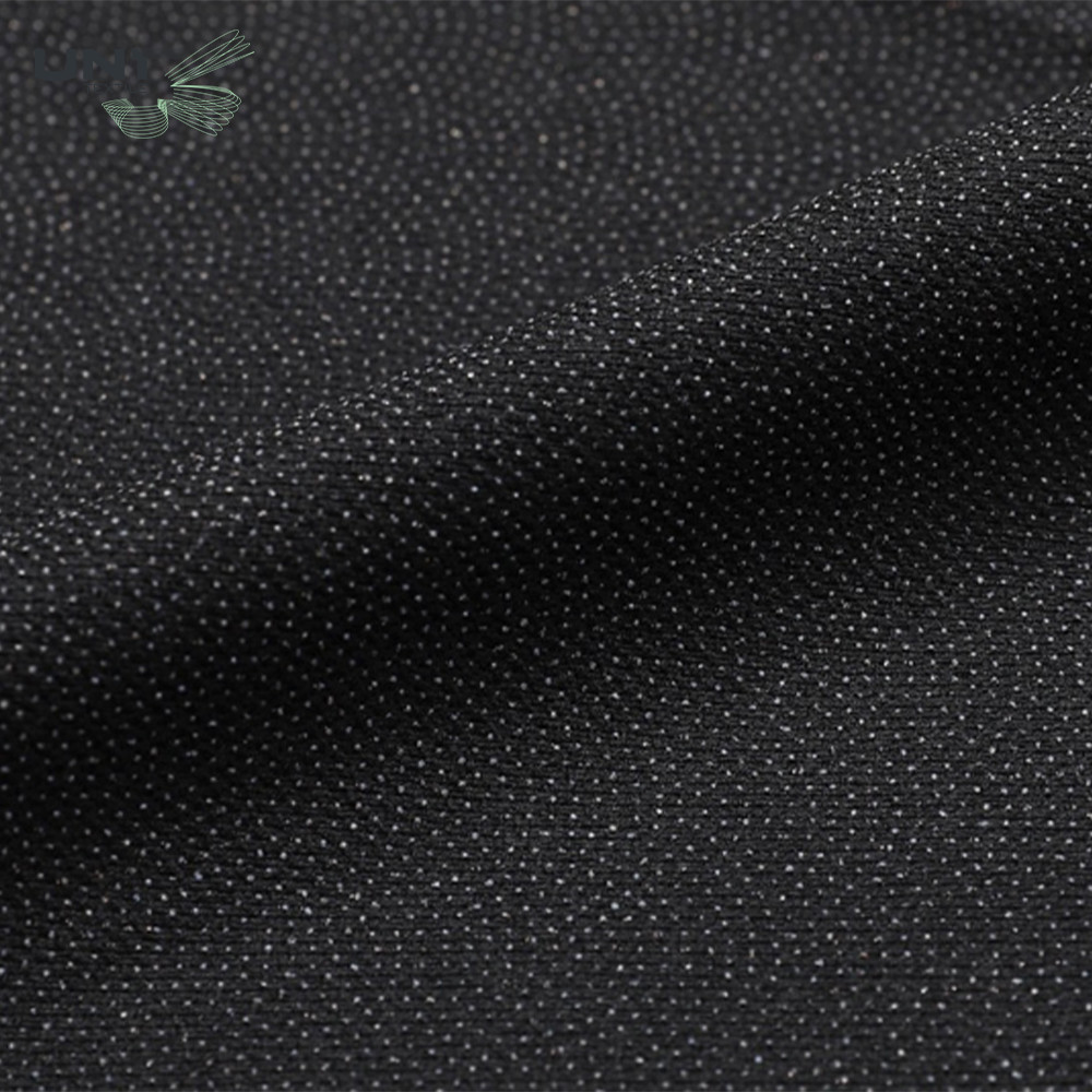 Professional Plain Interlining Garment Fabric Lightweight 20-120gsm Weight Plain Dyed