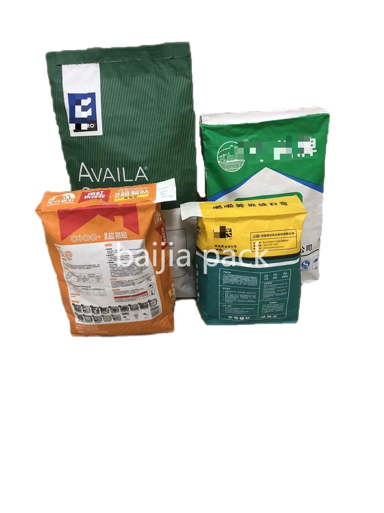 Customized Valve Closure Industrial Paper Bags For Safe And Reliable Transportation