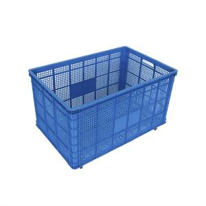 Plastic Stackable Nestable Crates OEM Eco Friendly Strong Loading Capacity