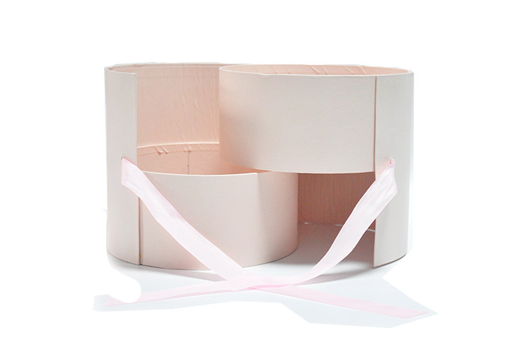 Recycled Cardboard Porcelain Luxury Gift Box Packaging With Clear Window And Lid