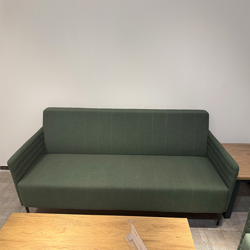 Factory Price Green Fabric Office Furniture Luxurious Office Sofa Set