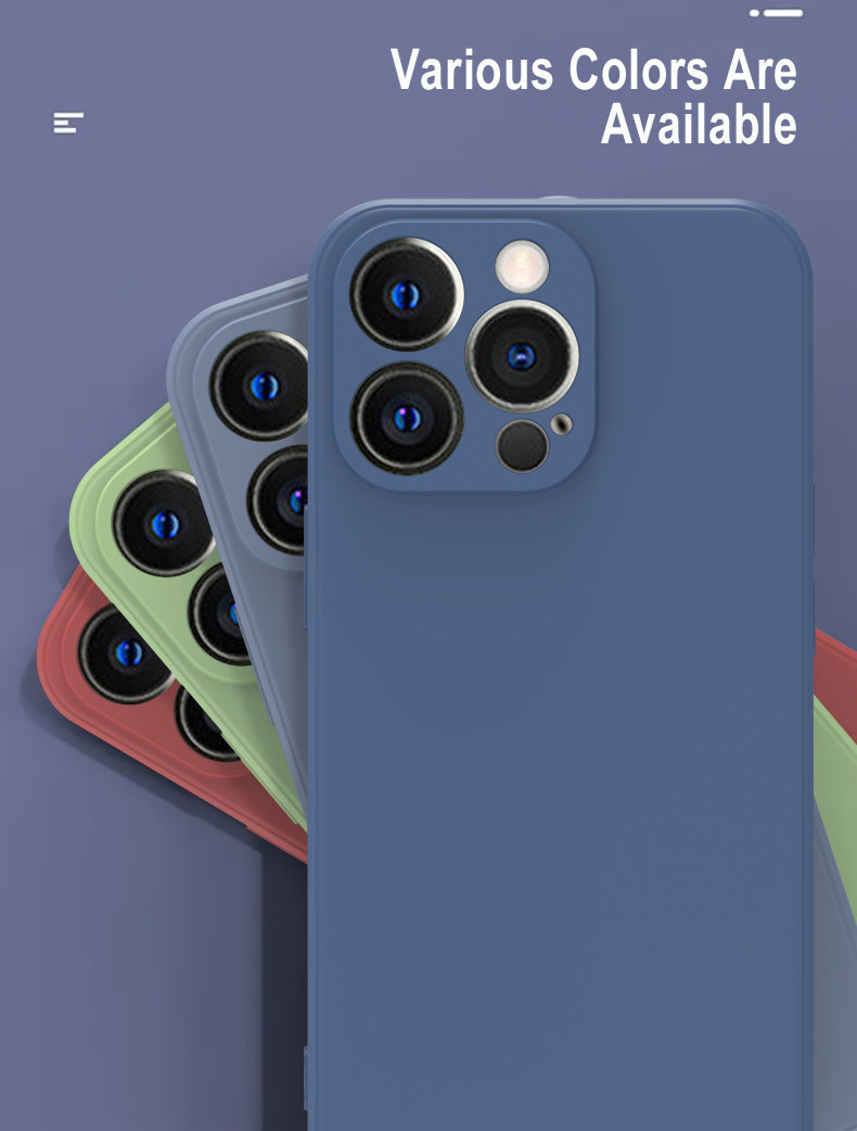 Custom Soft Tpu Silicone Phone Case Shockproof For IPhone Samsung