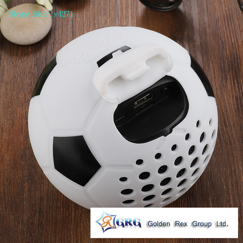Creative basketball wireless mini Bluetooth speaker spherical football basketball baseball golf small stereo outdoor