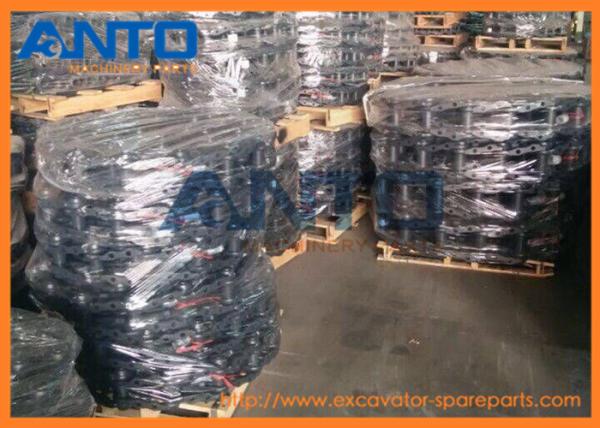 320C 320D Excavator Undercarriage Parts , Forged Steel Excavator Track Link