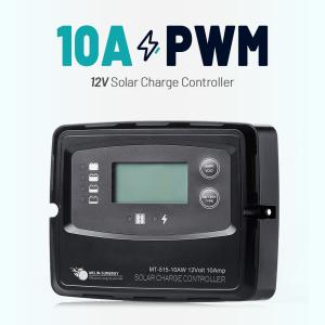  Digital Solar Charge Controller with 190W Max PV Power 2 Years Warranty and BMS Wake Up PWM Solar Charge Controller Manufactures