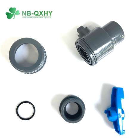 China PVC Plastic Single Union Ball Valve for Irrigation Water Supply
