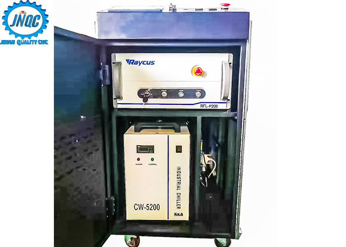 Quality 100w /200w Fiber Laser Cleaning Machines , Laser Rust Removal Machine for sale