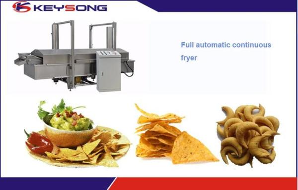 304 Stainless Steel Corn Tortilla Maker Machine , Doritos Food Processing Plant
