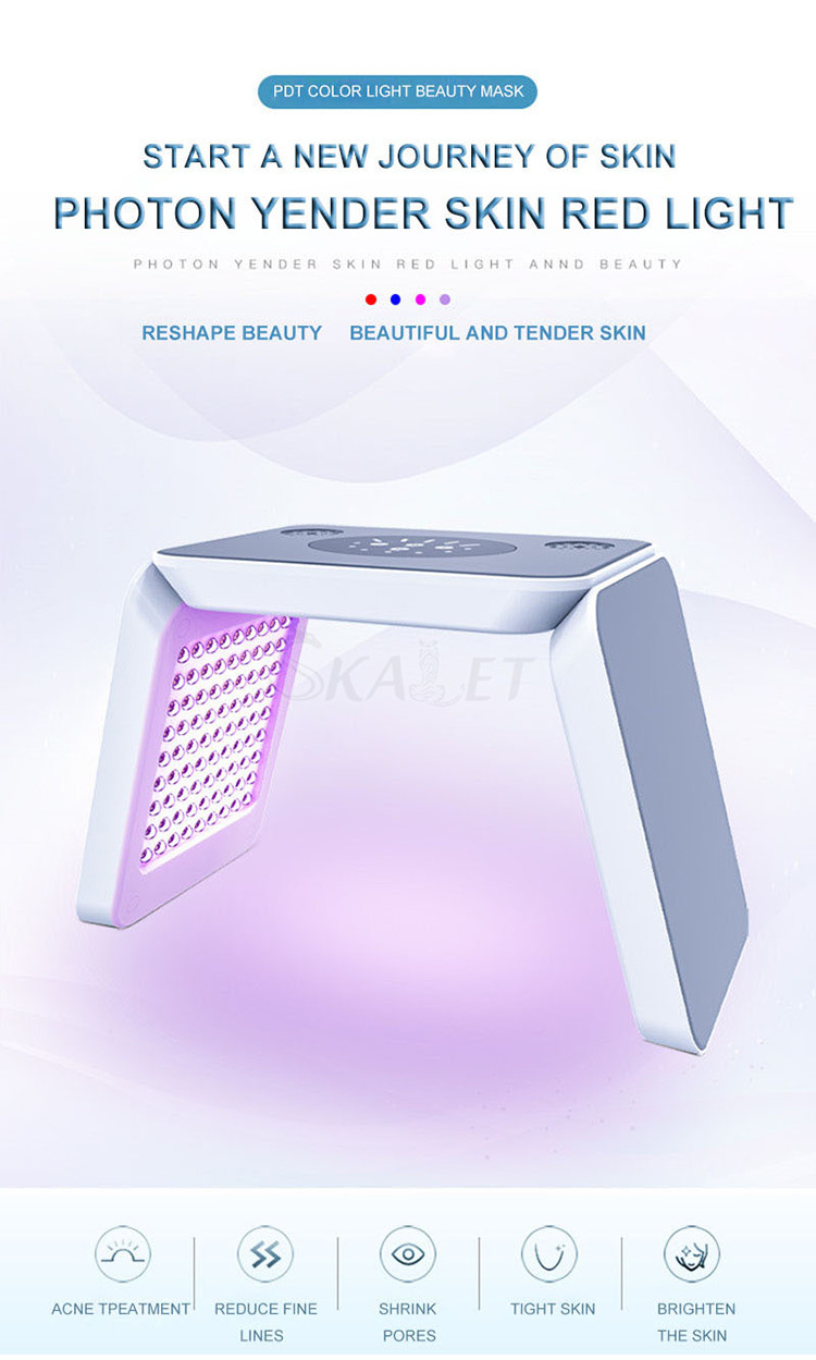 2022 Best Sellers 7 Color LED Light, LED Face Mask Skin Rejuvenation PDT Photon Facial Skin Care Mask