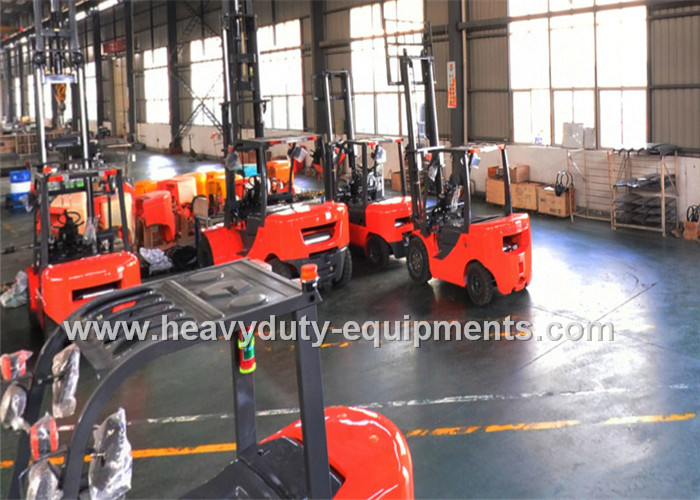 4 Cylinder Industrial Forklift Truck Sinomtp FD10 1000kg Diesel ISUZU engine