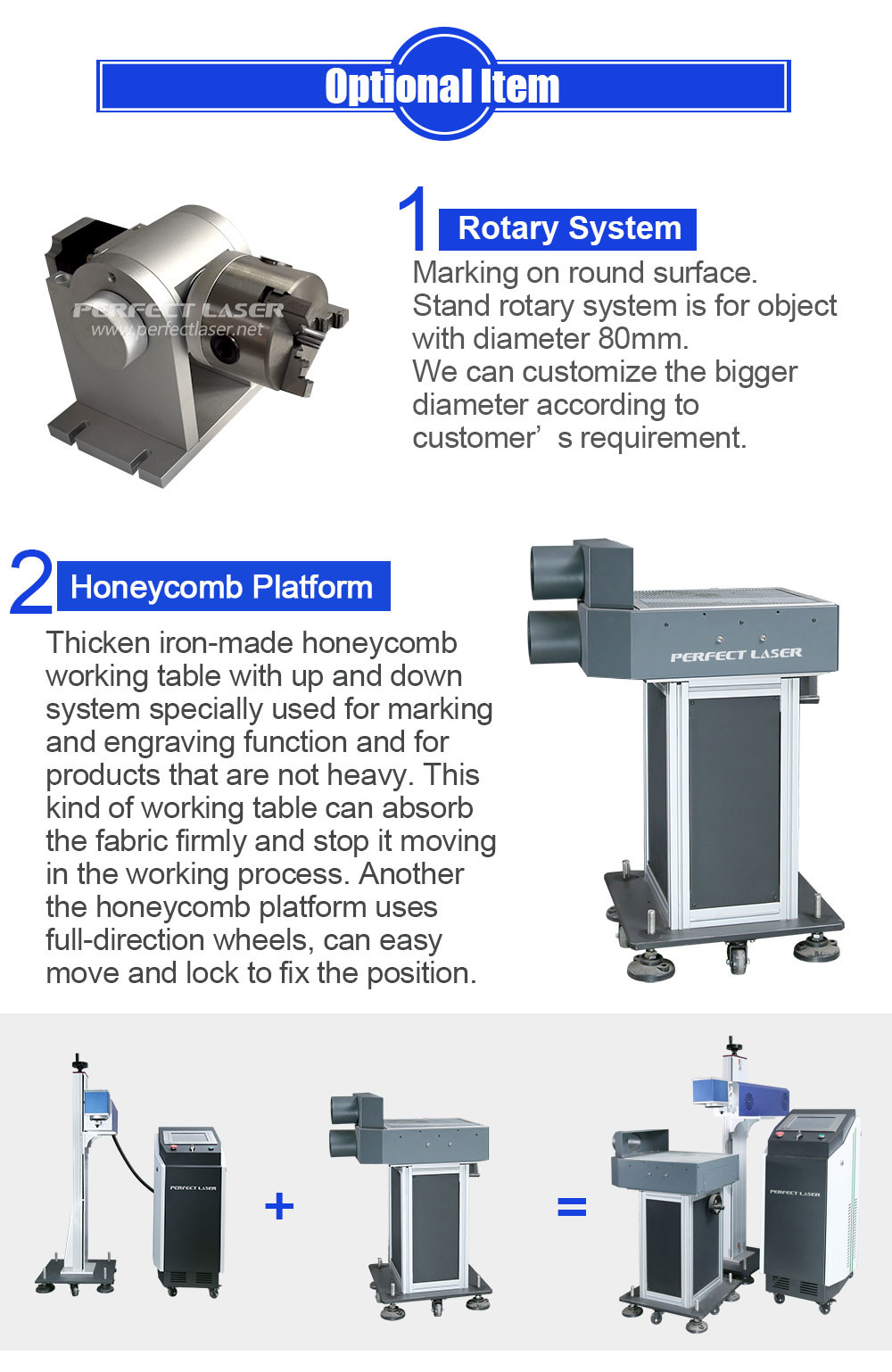 30w 50w 60w Co2 Laser Marking Machine Floor Type