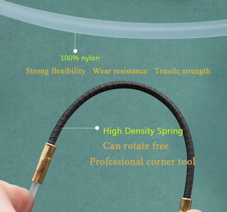 Varisized Nylon Cable Puller Electrician Wire Fish Tape
