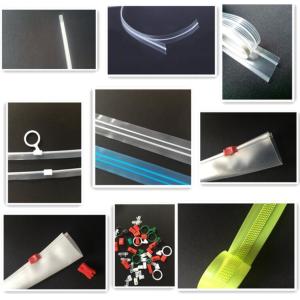 Vacuum Zipper String Zipper Horizontal Zipper Plastic Slider Zipper Flange