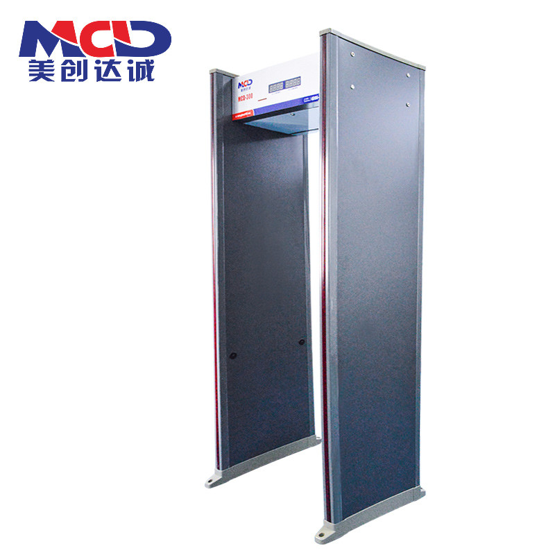 Shockproof Walk Through Door Frame Metal Detector 0 - 255 Adjustable Sensitivity