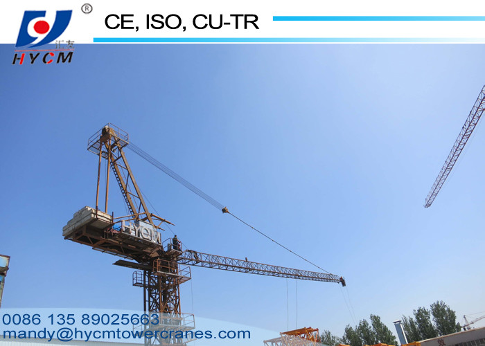 Brand New 6tons 25m Jib QTD2520 Luffing Jib Self-Erecting Fixed Tower Crane
