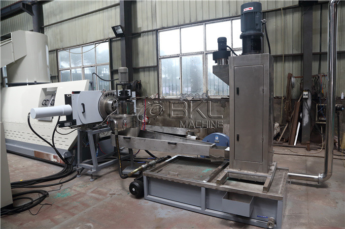 PE Shopping Bag Plastic Granulating Line BOPP Plastic Film Recycling Machine
