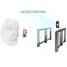 Buy cheap 10,000 Face 400cd/M2 Face Reading Biometric Machine from wholesalers