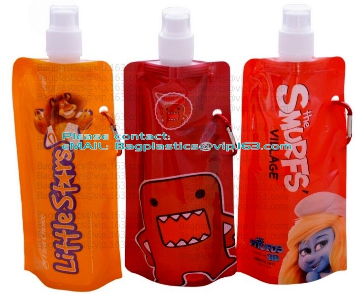 stand up reclosable drinking pouches cold drink Zip lockk bag with straw,Beveragereusable Kids Snack Zip Lock Juice Drink
