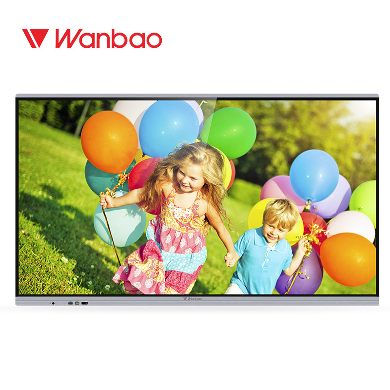  20 Points Touch Education Interactive Whiteboard 65 Inch Multimedia Manufactures