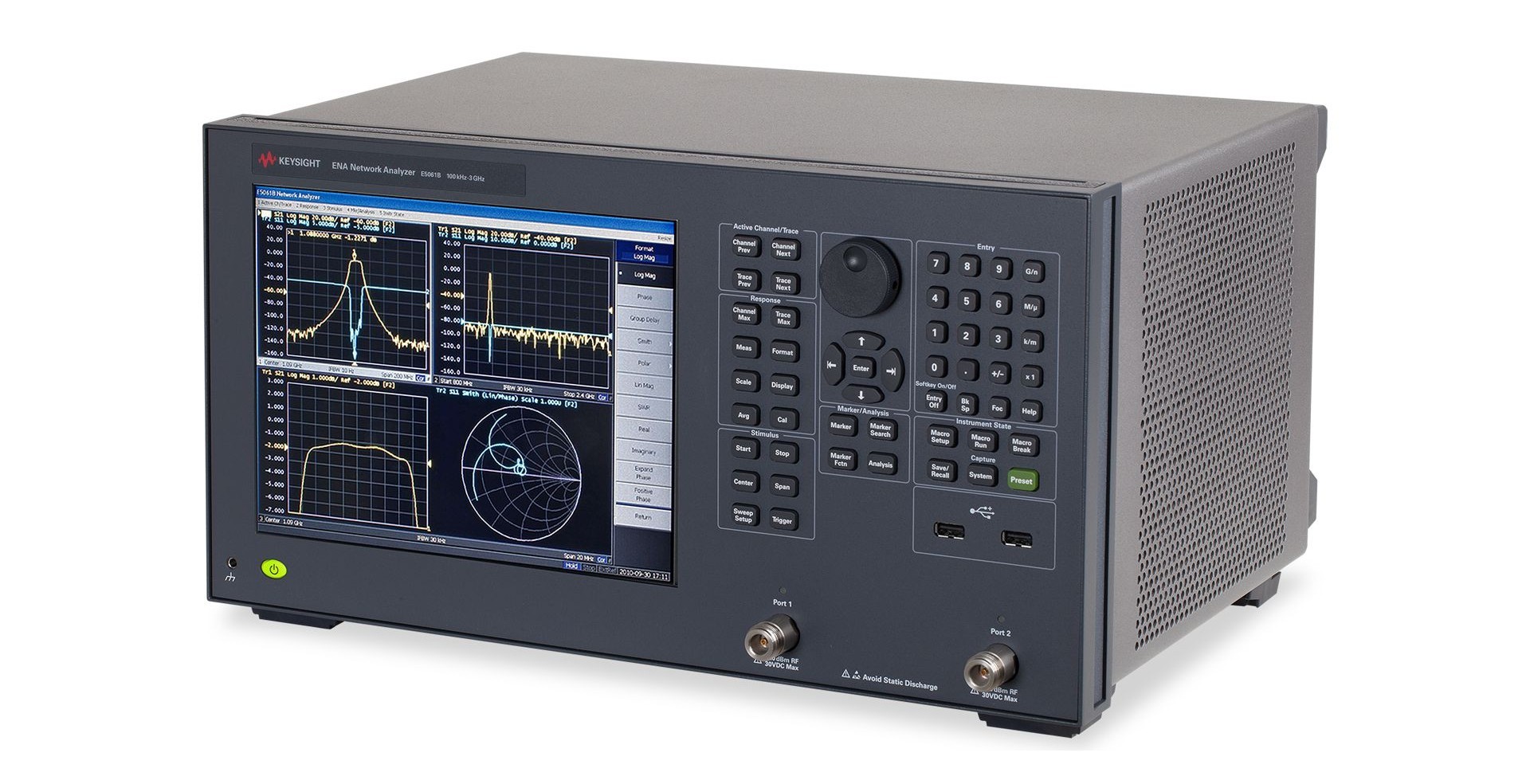 Keysight E5061B Network Analyzer 5 Hz to 3 GHz ENA Vector Network Analyzer