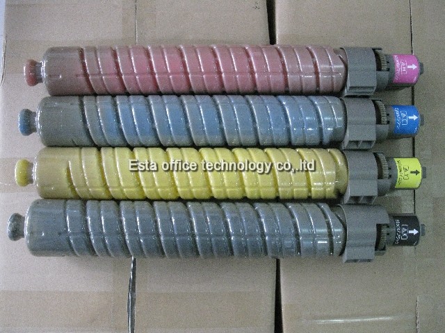 Original CMYK Ricoh Toner Cartridge MPC5000 Black For Aficio MPC5050