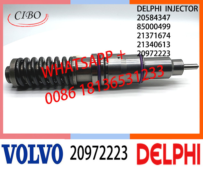 Fuel engine Diesel Injector 20972223 20584347 85000499 21371674 21340613 E3.18 for VOL MD13 EURO 4 LOW POWER