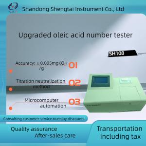 Principle of Titration Neutralization Method SH108 Oil Acid Number Tester