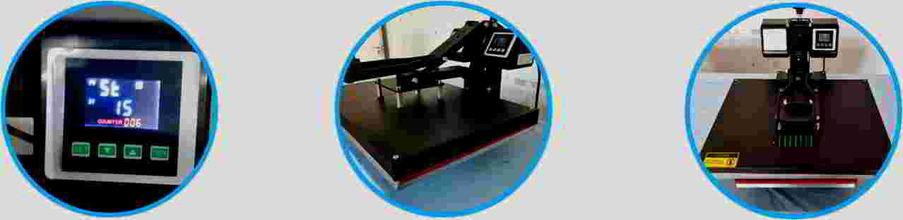 Light Manual Heat Press Machine 50x40 For Tshirts Mirrors Flags Glasssublimation heat transfer press machine