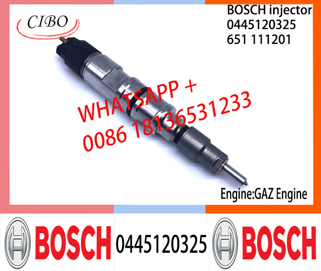 BOSCH 0445120325 Neutral Diesel Fuel Injector Assembly 0445120325 651111201 For GAZ Engine