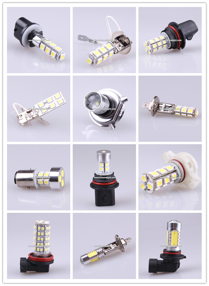 12V 1.2W Non Glare H3 LED Fog Light Bulbs 24V Automotive Fog Lamp
