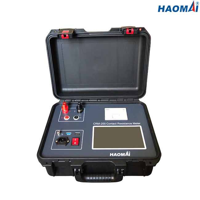  200A Multipurpose Contact Resistance Meter , Lightweight Circuit Breaker Testing Kit Manufactures