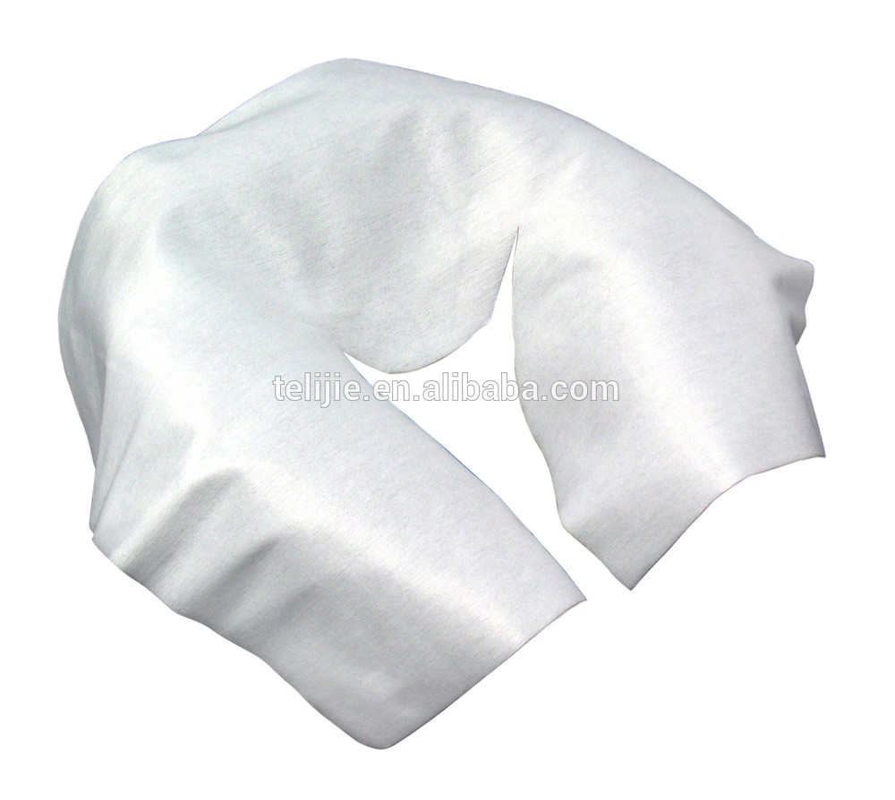 Spunlace Nonwoven 30×41cm massage table headrest cover