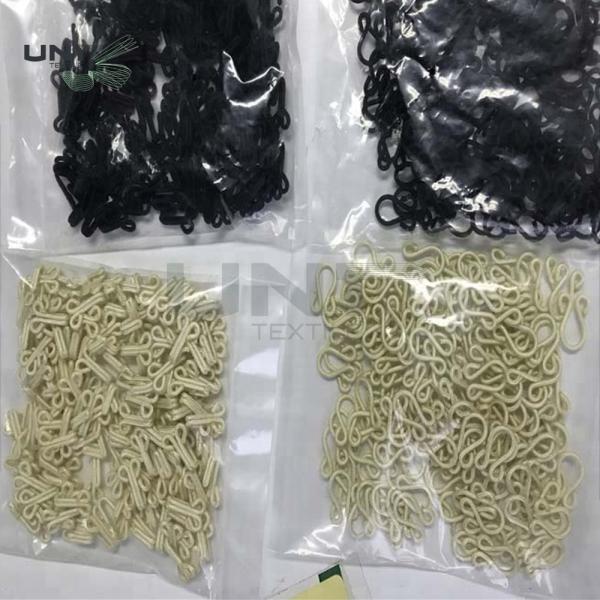 17mm X 9mm Size Women Bra Extension Hooks Black Color Eco - Friendly
