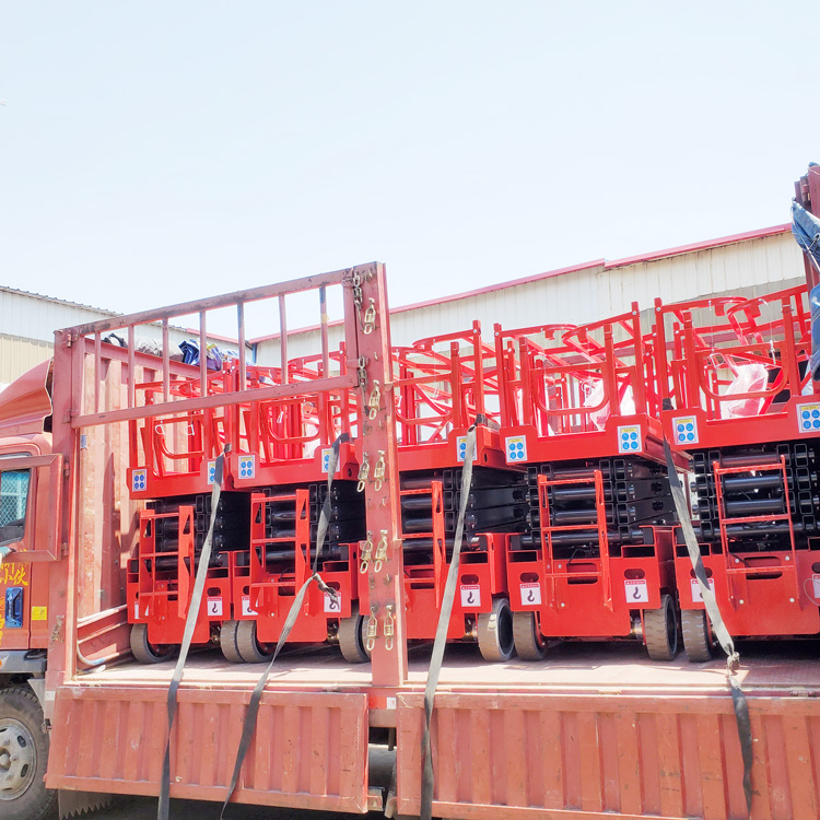 Mid Rise 4m Portable Small Scissor Lift 2400*1170mm with Max Lifting Height of 4m