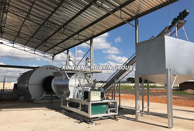 Rubber Tyre Garbage Pyrolysis Oil Plant Refinery Equipment 10 Ton