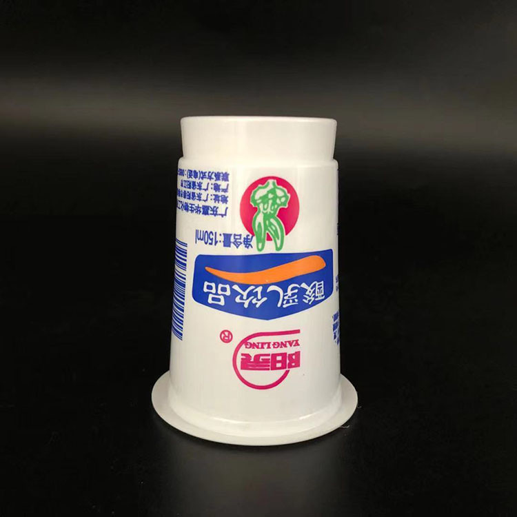 155ml Plastic Ice Cream Cup Top 66mm Dia Anticrack No Odor